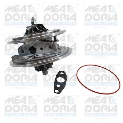 Core assembly, turbocharger